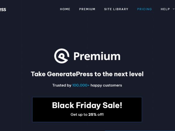 Generate Press Premium Theme