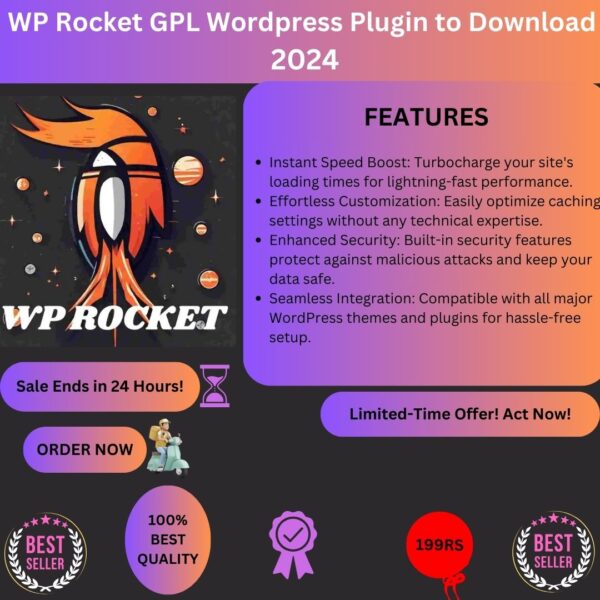 WP Rocket GPL Wordpress Plugin to Download 2024