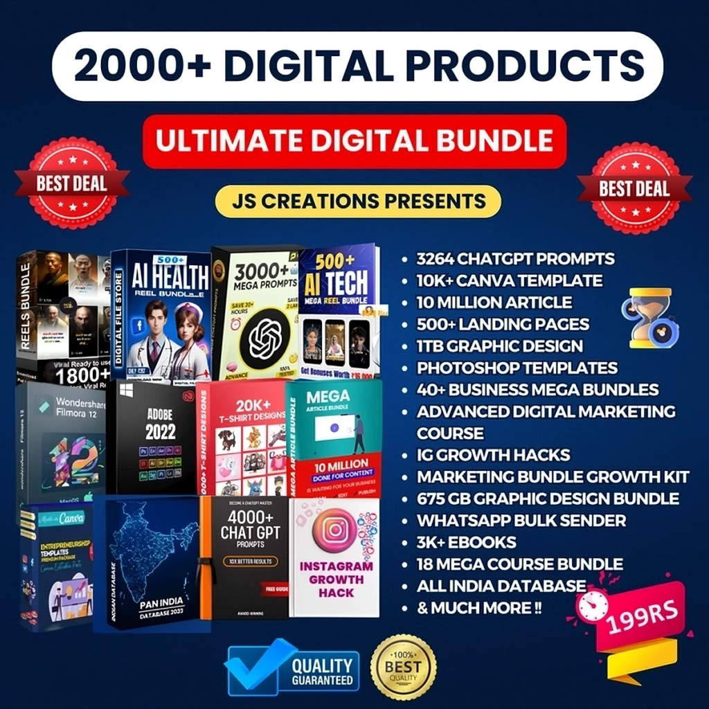 Digital Product Bundle