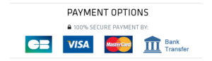 100% secure payment