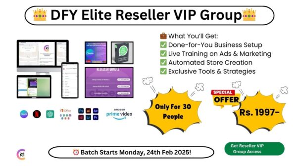 DFY Elite Group Access - CNM Academy